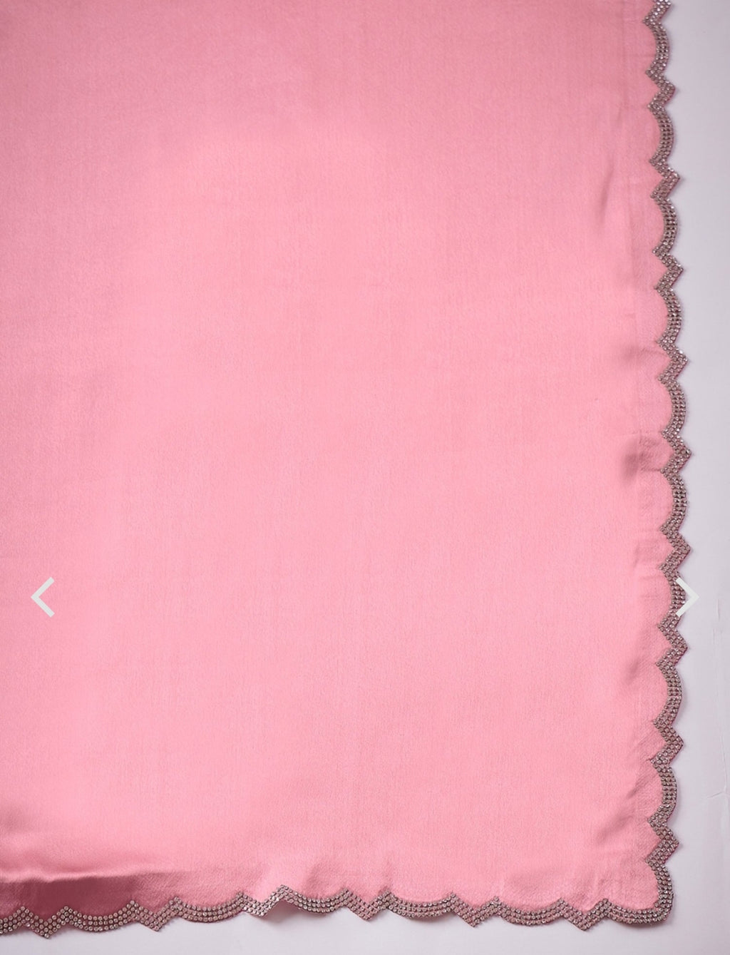 Women's Satin Silk Black color Zarkan work Saree with Blouse Piece Saree for Women Pink